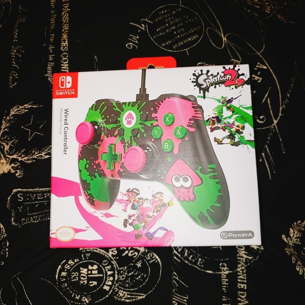 Nintendo Switch Controller Splatoon Edition